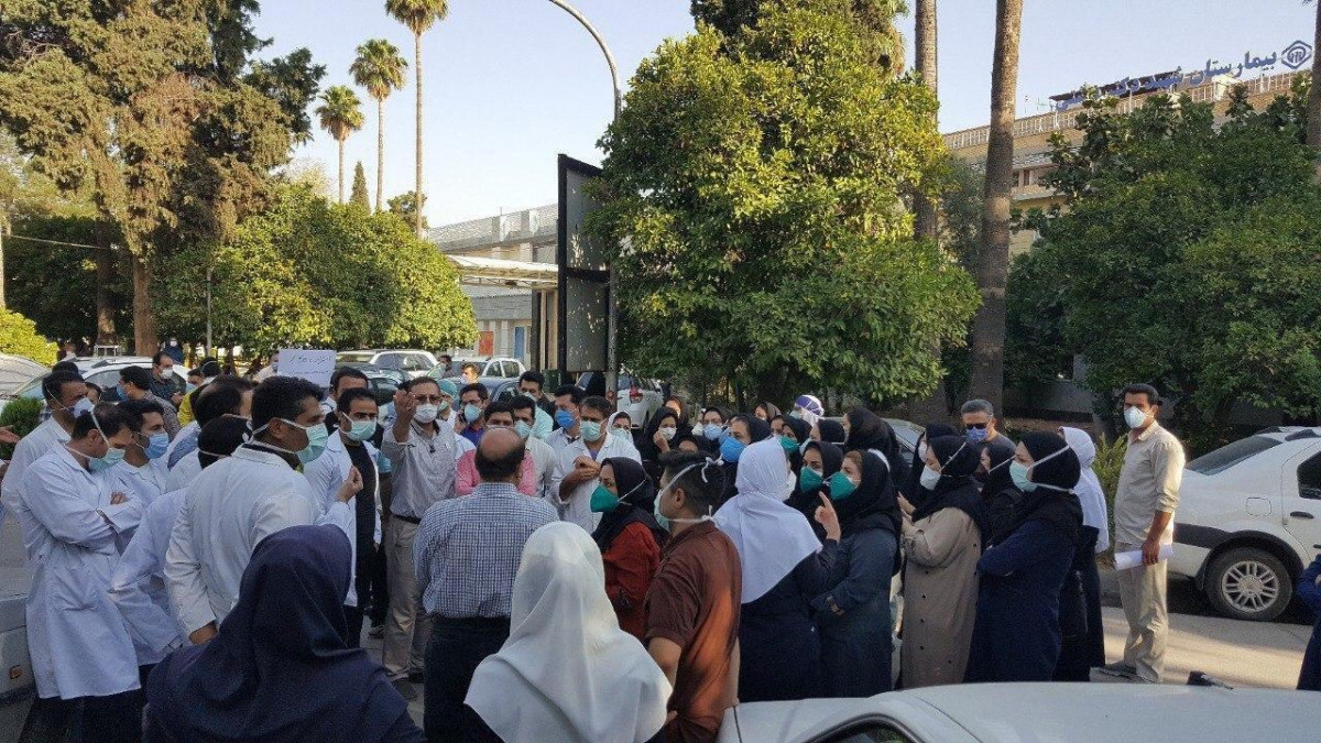 تقرير المؤسسة العربية حول الاحتجاجات في شهر ابريل 2021